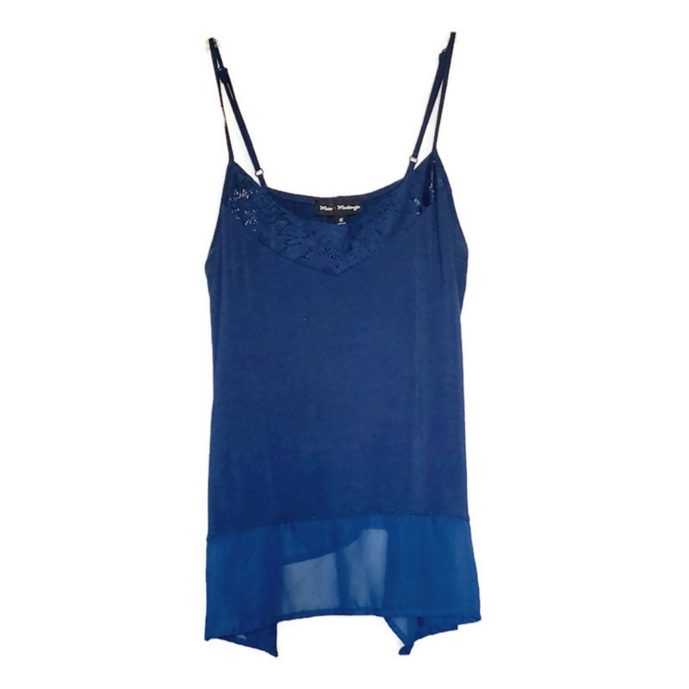 Mason+Mackenzie Tank Top Blue Large